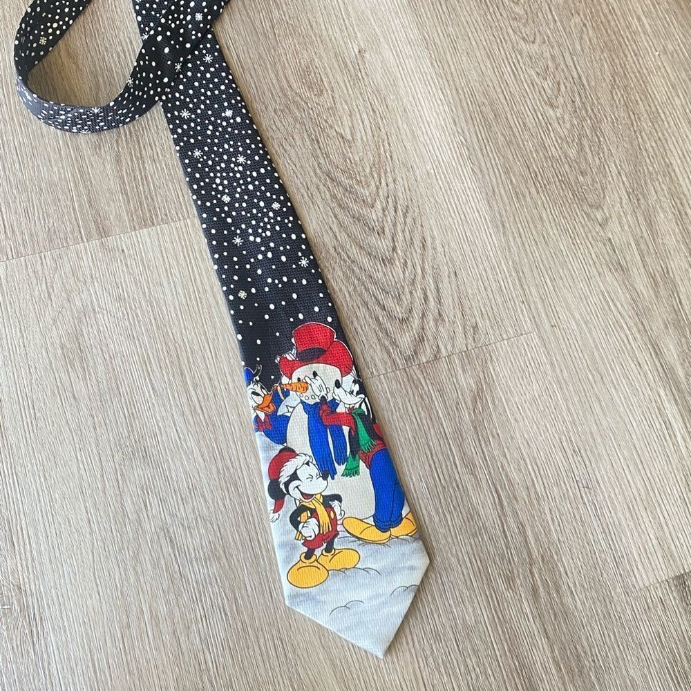 Disney Mickey Unlimited Christmas Tie Men's